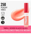 Rimmel Lip Gloss Thrill Seeker | 250 Peachy Vibes | Best Price in Pakistan original skincare product Pakistan