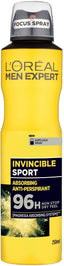 L'Oreal Men Expert 96H A/P Deodorant Spray Invincible Sport 250Ml | Best Price in Pakistan original skincare product Pakistan