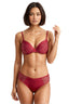 BLS | Aria Padded And Wired Strapless Demi Bra Set | Red | Best Price in Pakistan original skincare product Pakistan