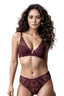 BLS | Bloom Light Padded And Wired Plunge Lace Bra Set | Red | Best Price in Pakistan original skincare product Pakistan