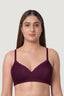 BLS | Colma Non Wired And Padded Cotton Bra | Patent Purple | Best Price in Pakistan original skincare product Pakistan