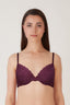 BLS | Passion Wired And Pushup Lace Bra | Berry | Best Price in Pakistan original skincare product Pakistan