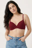 BLS | Pero Wired And Padded Cotton Bra | Maroon | Best Price in Pakistan original skincare product Pakistan