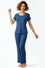 BLS | Seren Viscose Pajama Set | Teal Blue | Best Price in Pakistan original skincare product Pakistan