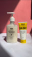 B&B Derma | Sunday Mineral Sunscreen + Rice Glow Facewash | Best Price in Pakistan original skincare product Pakistan