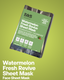 B&B Derma | Watermelon-Fresh Revive Sheet Mask | Best Price in Pakistan original skincare product Pakistan