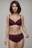 BLS | Everly Wired And Padded Lace Bra Set | Burgundy | Best Price in Pakistan original skincare product Pakistan