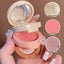 Facial Beauty | Hudamoji 3 In 1 Blusher & Highlighter 01 | Best Price in Pakistan original skincare product Pakistan