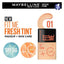 Maybelline | Fit Me Fresh Tint Spf 50 + Vitamin C Foundation | 01 | Best Price in Pakistan original skincare product Pakistan