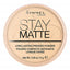 Rimmel London | Stay Matt Pressed Powder | Transparent 034-001 | Best Price in Pakistan original skincare product Pakistan