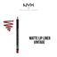 Nyx Suede Matte Lip Liner | Best Price in Pakistan original skincare product Pakistan