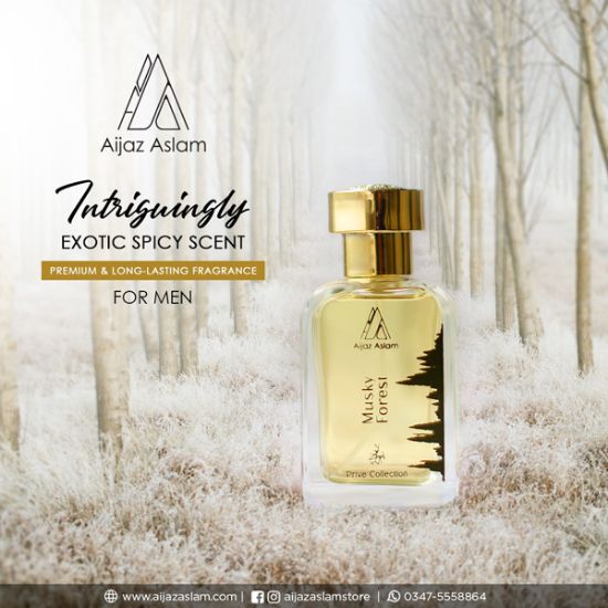 Hemani | Musky Forest EDP 100ml â€“ Men | Aijaz Aslam | Best Price in Pakistan original skincare product Pakistan Main image