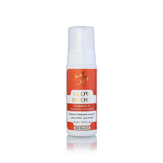Hemani Glow Boost Foaming Face Wash with Vitamin C 150ml | Best Price in Pakistan original skincare product Pakistan
