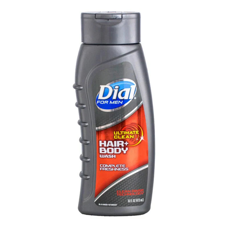 Dial For Men Hair+ Body Wash Ultimate Clean 473Ml/16Oz | Best Price in Pakistan original skincare product Pakistan مرکزی تصویر