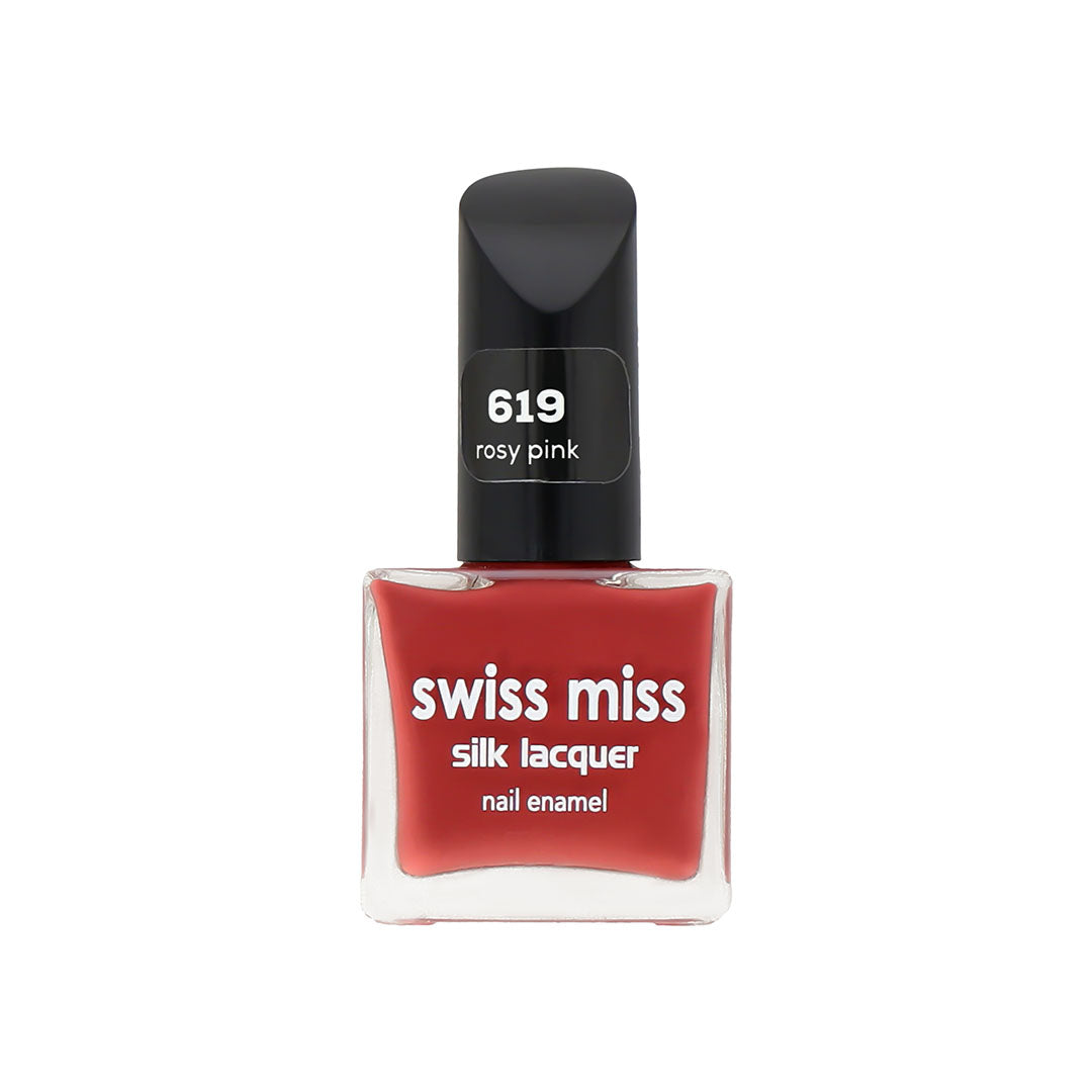 Swiss Miss | Rosy Pink (619) | Nail Polish | Best Price in Pakistan original skincare product Pakistan مرکزی تصویر