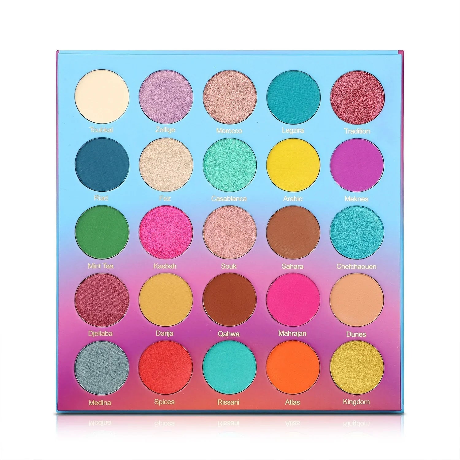 Lurella | Rockin' Moroccan Eyeshadow Palette | Best Price in Pakistan original skincare product Pakistan