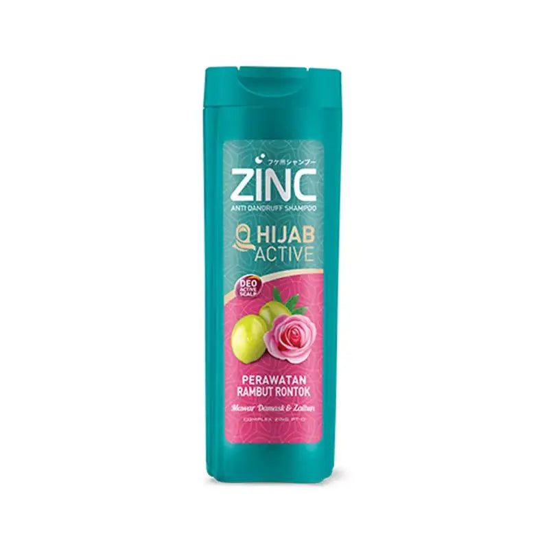 Zinc | Anti Dandruff Shampoo Hijab Active | 340Ml | Best Price in Pakistan original skincare product Pakistan