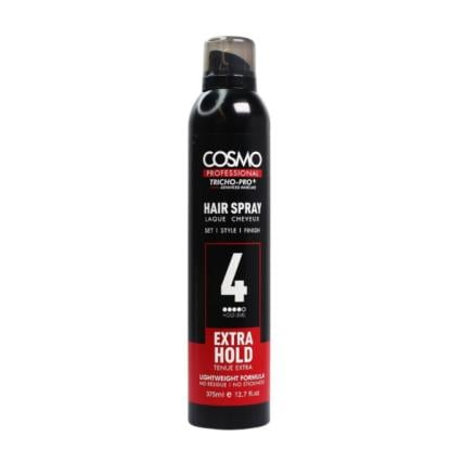 Cosmo Professional Hair Spray 4 Hold Level Extra Hold | 375ml | Best Price in Pakistan original skincare product Pakistan Main image