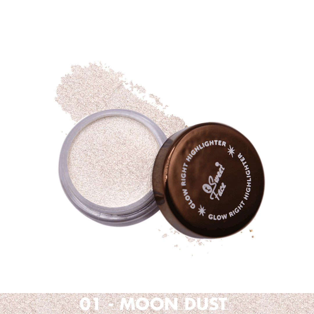 Sweetface | Glow Right Highlighter | Best Price in Pakistan original skincare product Pakistan مرکزی تصویر