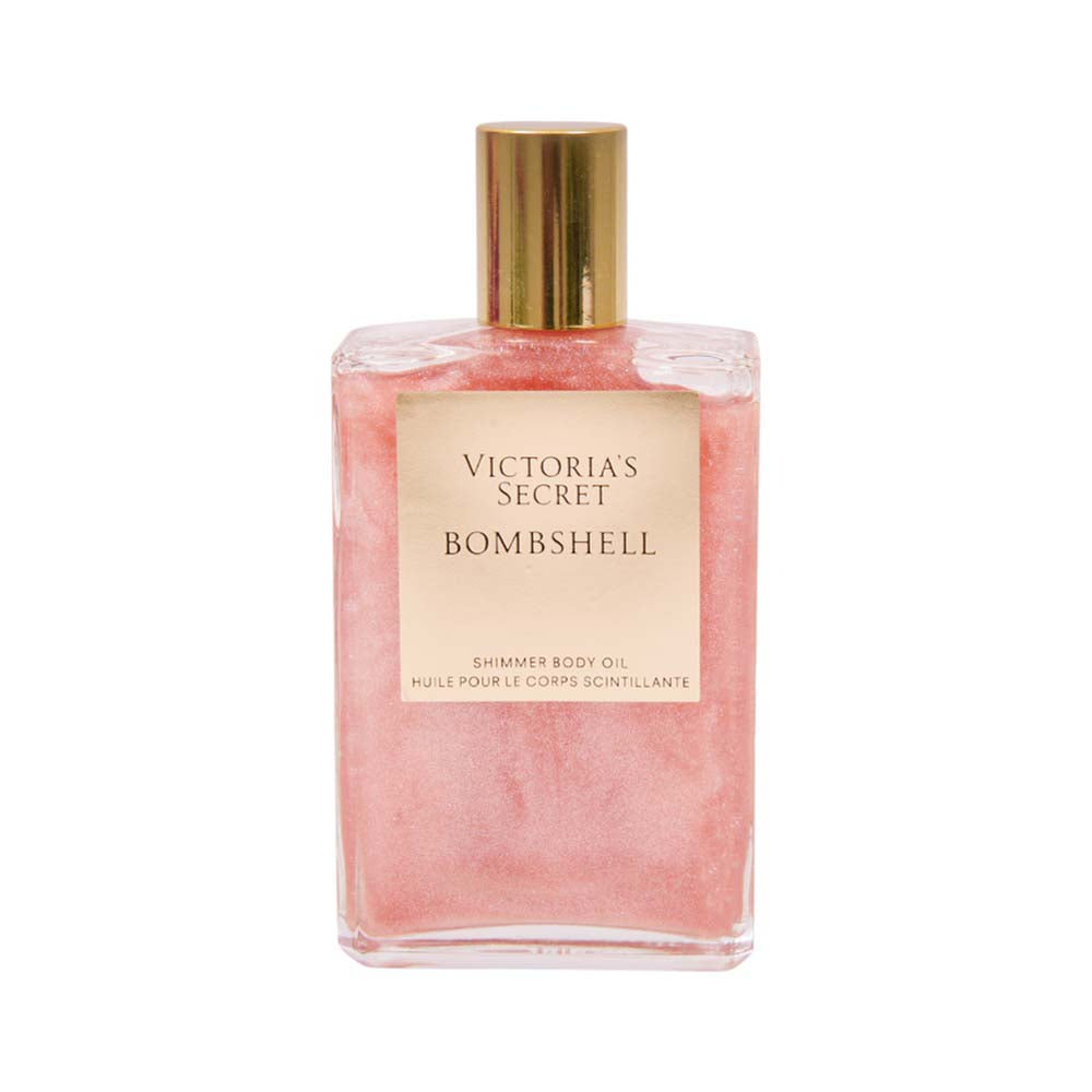 VICTORIA  S SECRET BOMB SHELL SHIMMER BODY OIL 94.6 ML | Best Price in Pakistan original skincare product Pakistan مرکزی تصویر