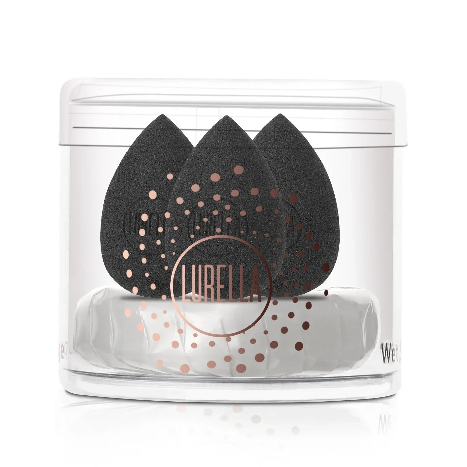 Lurella | Mini Teardrop Sponge Pack | Black | Best Price in Pakistan original skincare product Pakistan