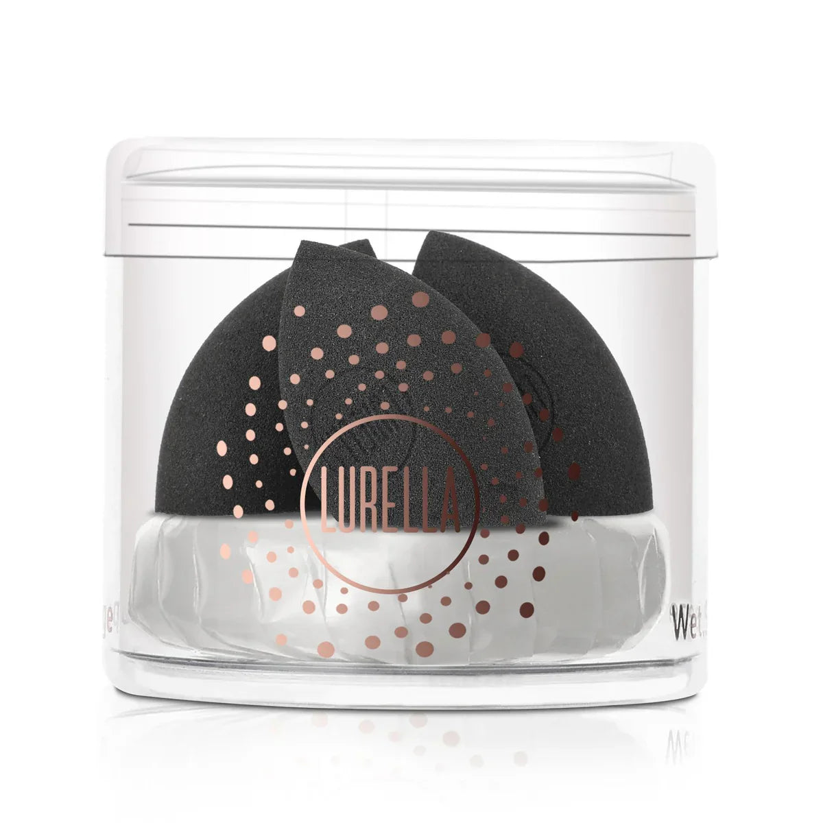 Lurella | Mini Angled Sponge Pack | Black | Best Price in Pakistan original skincare product Pakistan Main image
