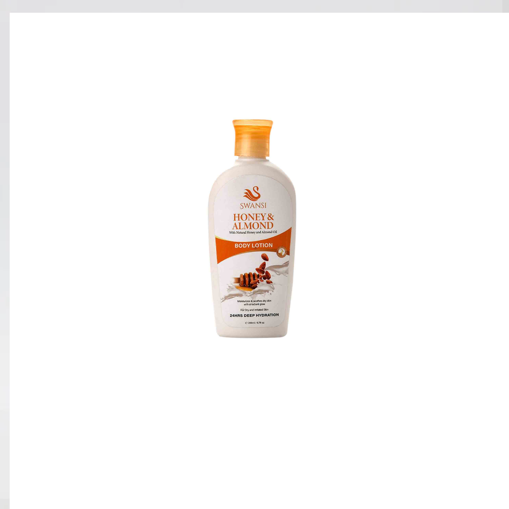 Swansi Honey & Almond body lotion 100ml | Best Price in Pakistan original skincare product Pakistan