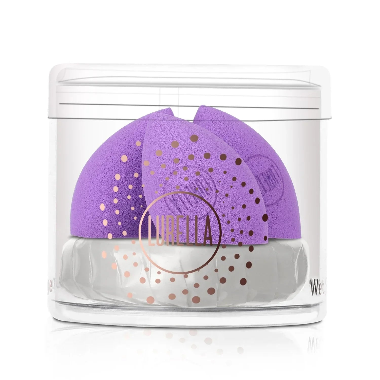 Lurella | Mini Angled Sponge Pack | Purple | Best Price in Pakistan original skincare product Pakistan
