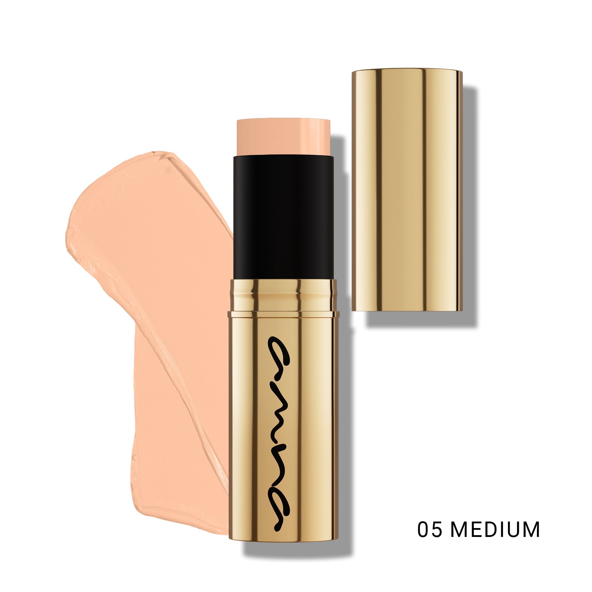 BBA By Suleman | 24K Gold & Roses Stick Foundation 05 Medium | Best Price in Pakistan original skincare product Pakistan