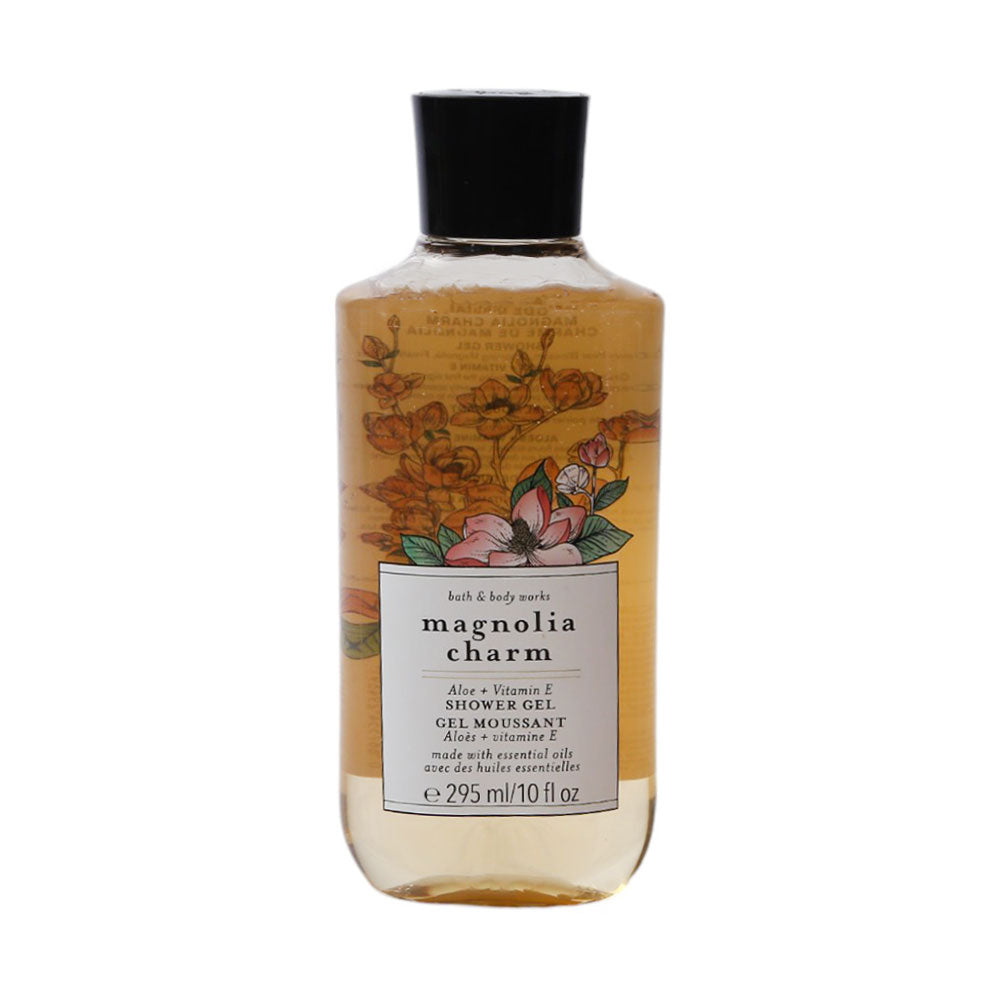 BBW MAGNOLIA CHARM ALOE+VITAMIN E SHOWER GEL 295ML | Best Price in Pakistan original skincare product Pakistan مرکزی تصویر