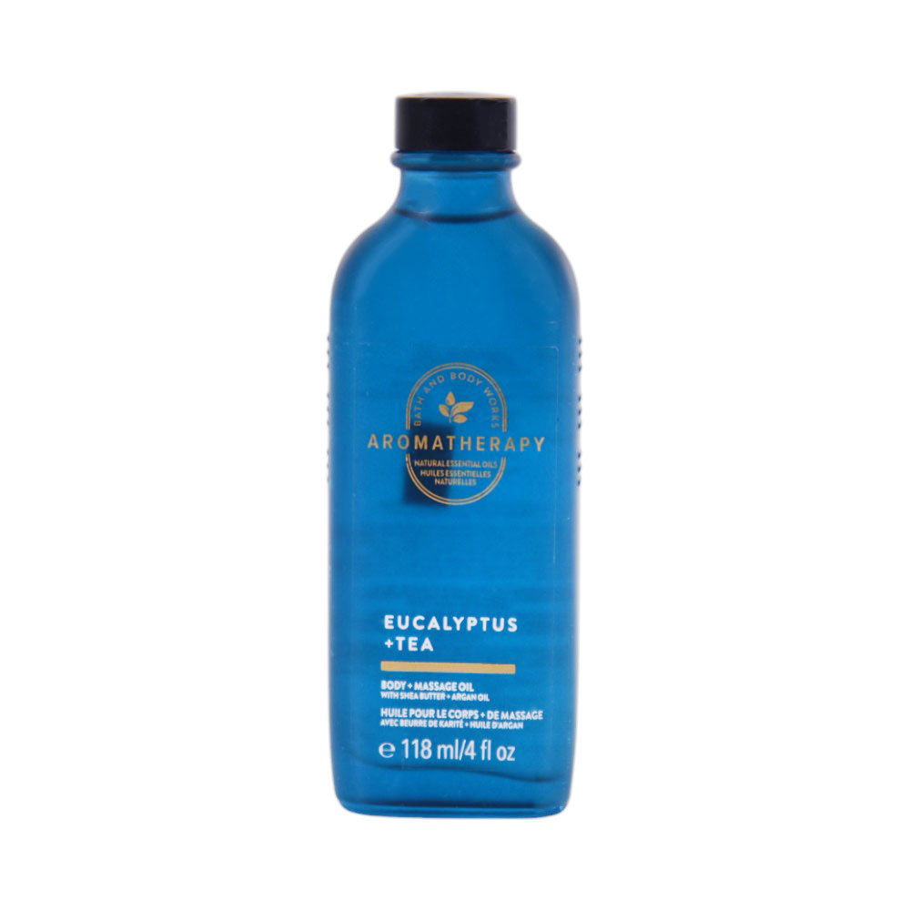BBW BODY MASSAGE OIL EUCALYPTUS+TEA 118ML | Best Price in Pakistan original skincare product Pakistan