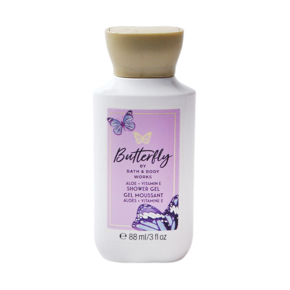 BBW BUTTERFLY ALOE & WITAMIN E SHOWER GEL 88ML | Best Price in Pakistan original skincare product Pakistan Main image