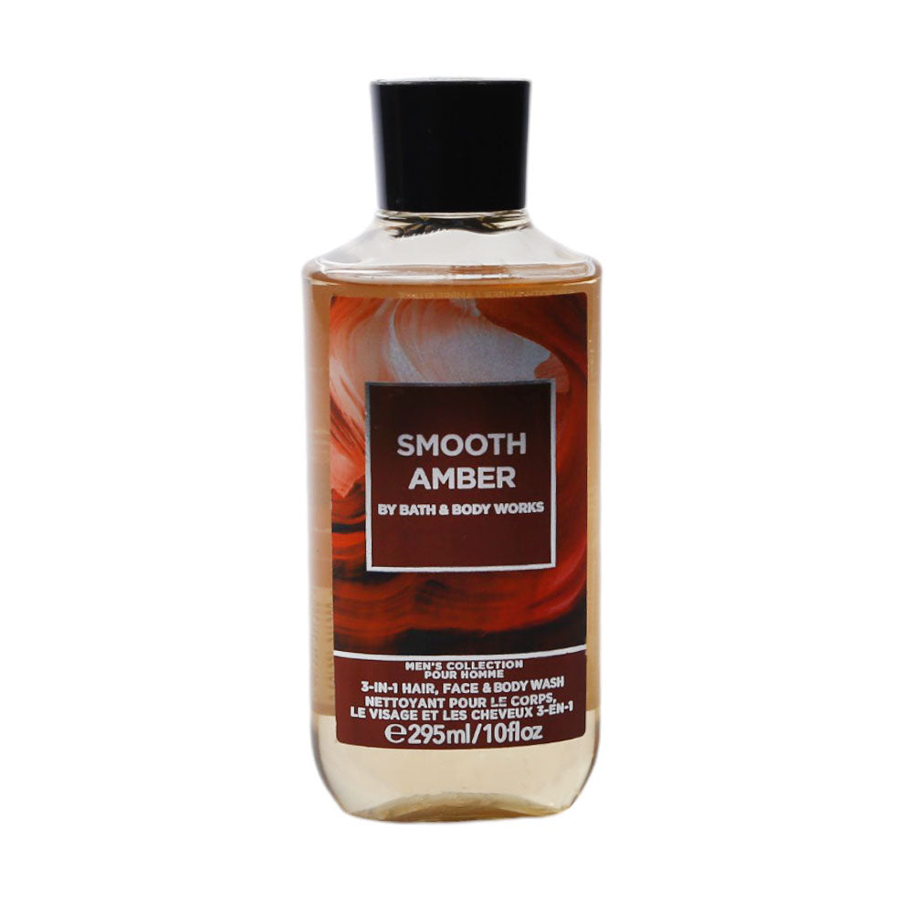 BBW SMOOTH AMBER MENS 3IN1 SHOWER GEL 295ML | Best Price in Pakistan original skincare product Pakistan Main image