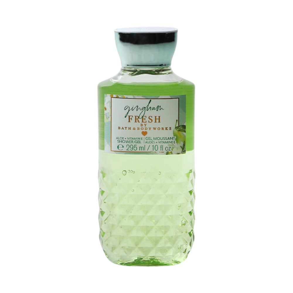 BBW GINGHAM FRESH ALOE+VITAMIN E SHOWER GEL 295ML | Best Price in Pakistan original skincare product Pakistan