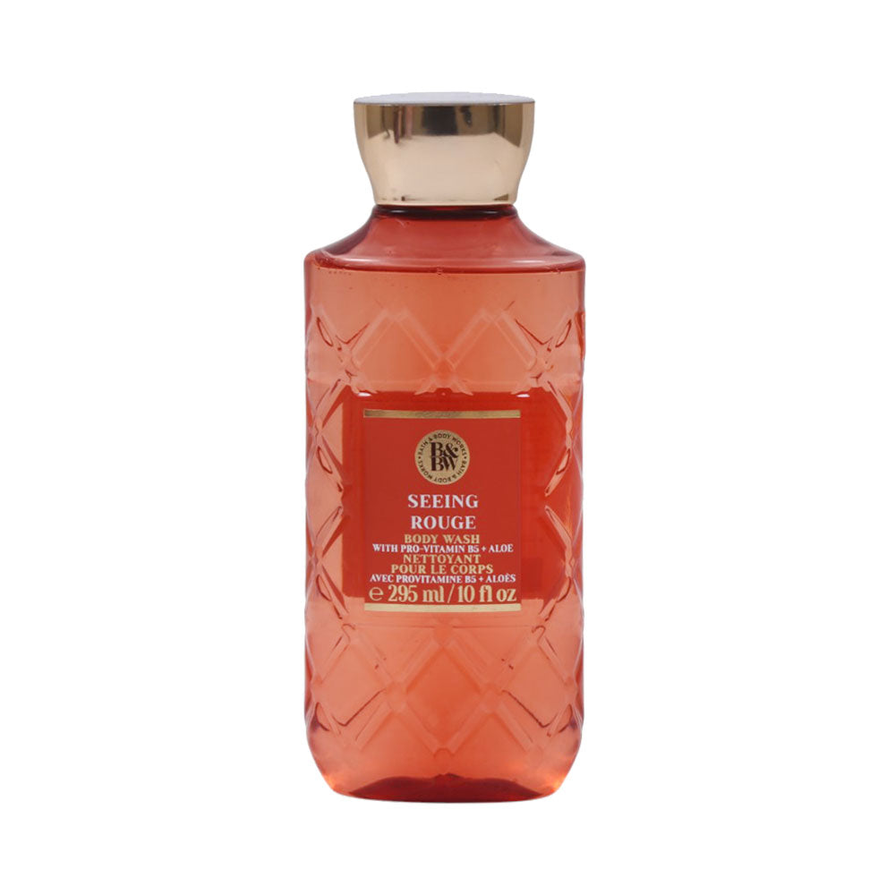 BBW BODY WASH GEL SEEING ROUGE WITH PRO VITAMIN B5+ALOE 295M | Best Price in Pakistan original skincare product Pakistan