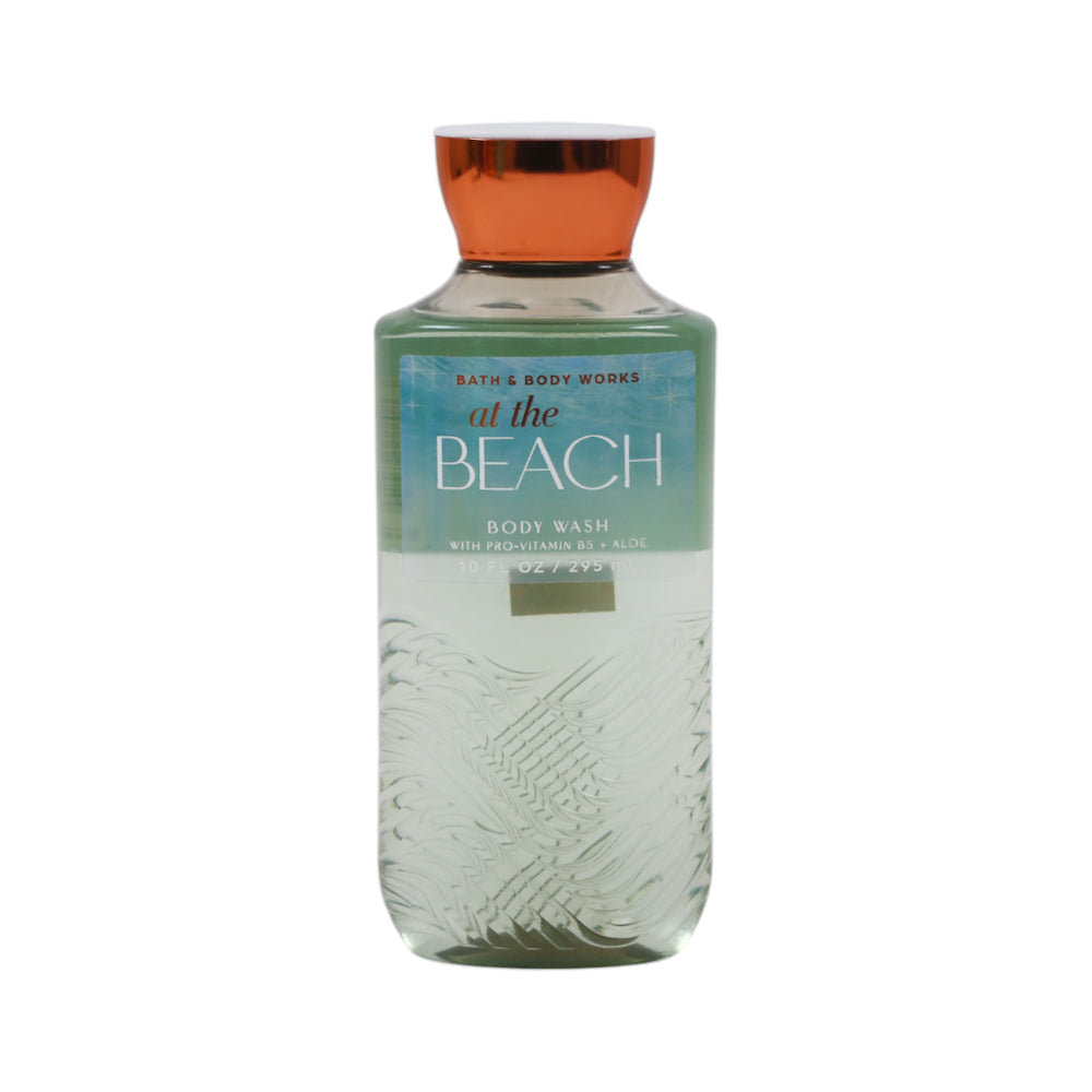 BATH & BODY WORKS SHOWER GEL AT THE BEACH 295ML | Best Price in Pakistan original skincare product Pakistan مرکزی تصویر