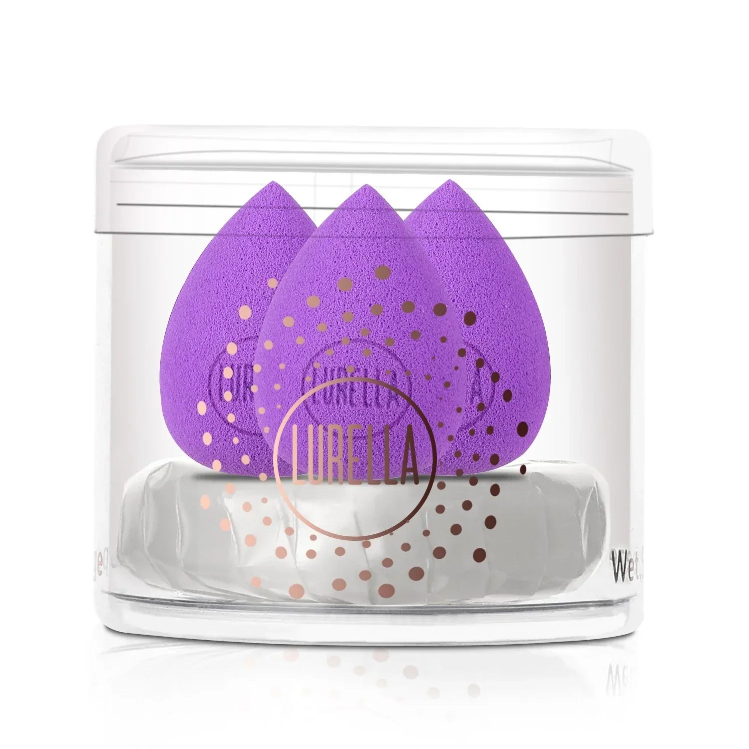 Lurella | Mini Teardrop Sponge Pack | Purple | Best Price in Pakistan original skincare product Pakistan Main image
