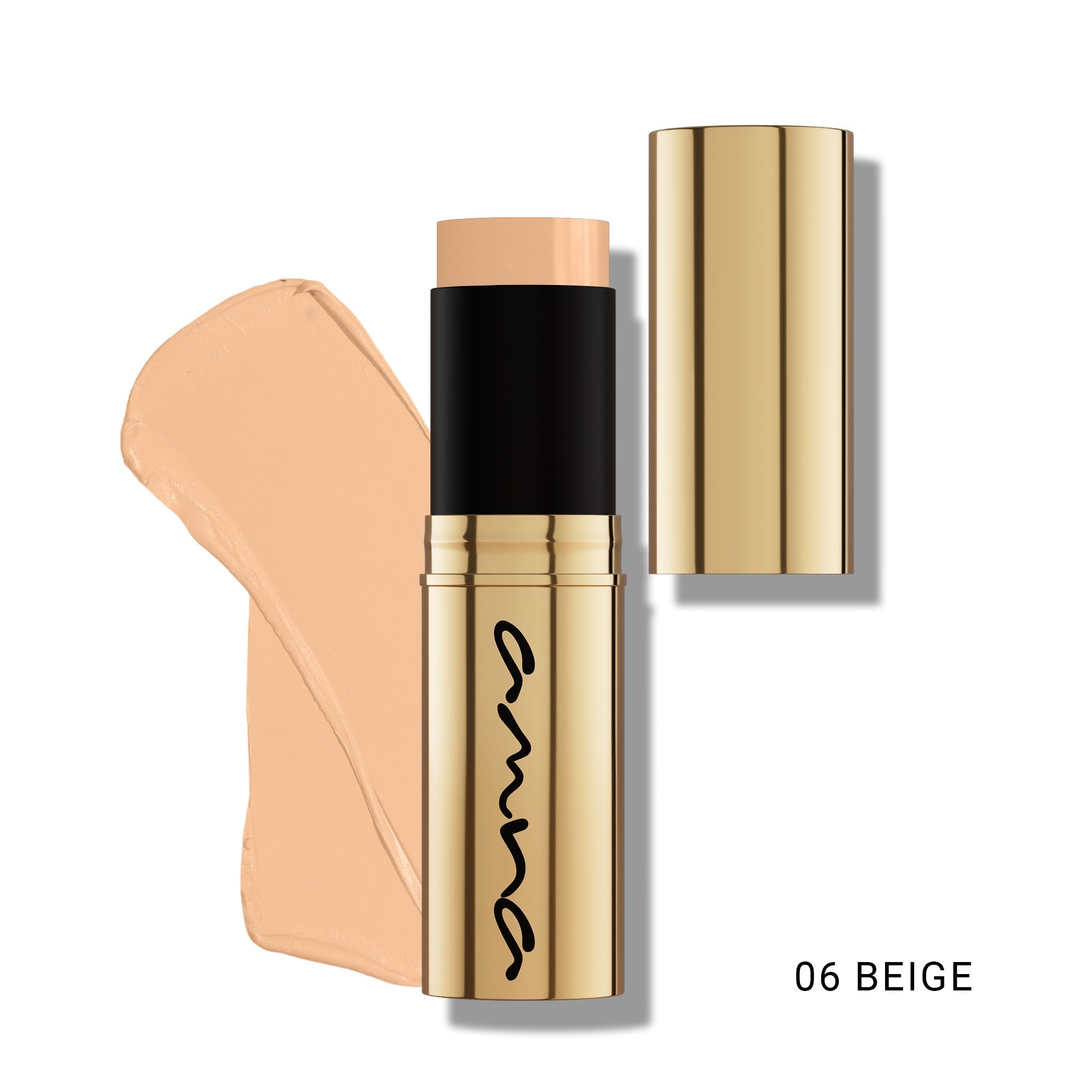 BBA By Suleman | 24K Gold & Roses Stick Foundation 06 Beige | Best Price in Pakistan original skincare product Pakistan