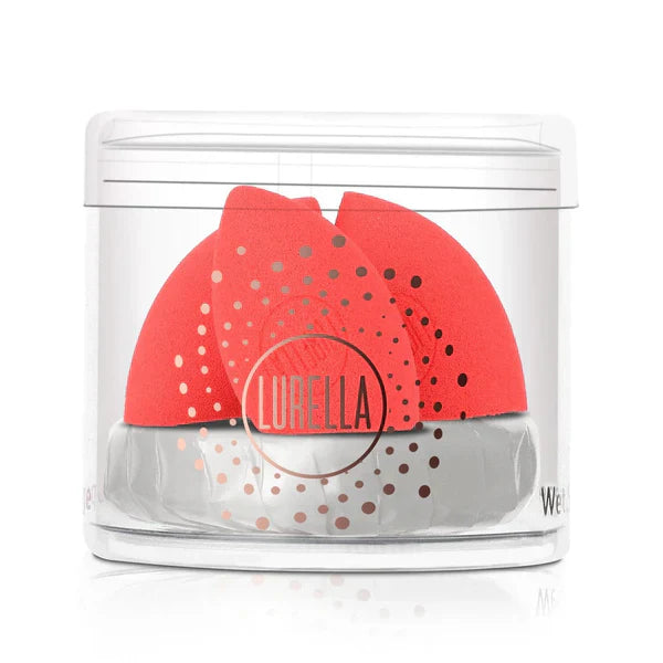 Lurella | Mini Angled Sponge Pack | Red | Best Price in Pakistan original skincare product Pakistan