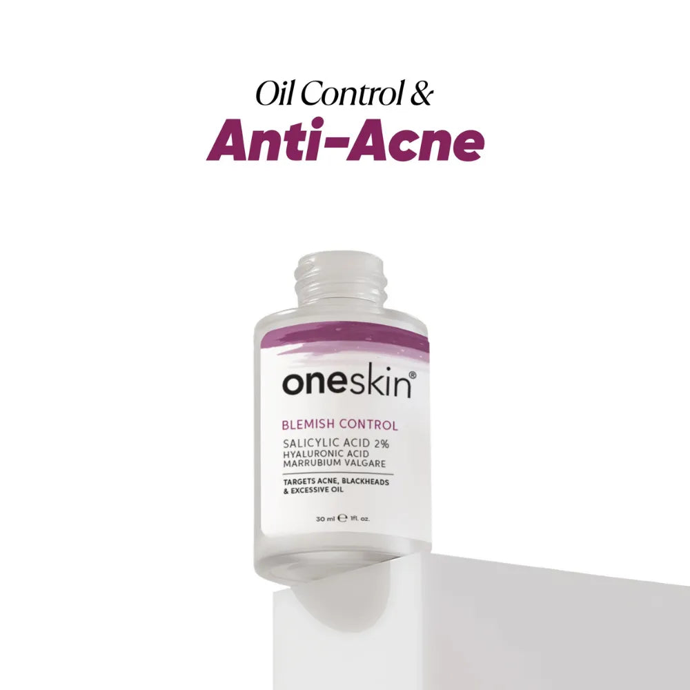 Oneskin | Blemish Control Salicylic Acid 2% + Marrubium Valgare Serum 30ml | Best Price in Pakistan original skincare product Pakistan