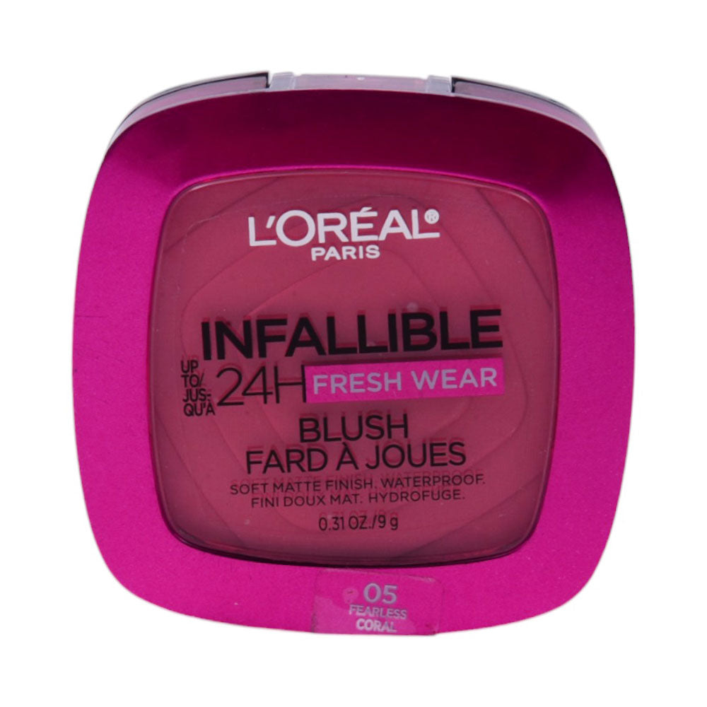 LOREAL INFALLIBLE 24H FOUNDATION POWDER 05 FEARLESS CORAL  9 | Best Price in Pakistan original skincare product Pakistan