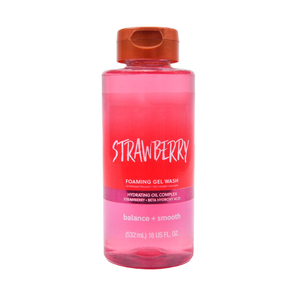 TREE HUT STRAWBERRY FOAMING GEL WASH 532ML | Best Price in Pakistan original skincare product Pakistan مرکزی تصویر