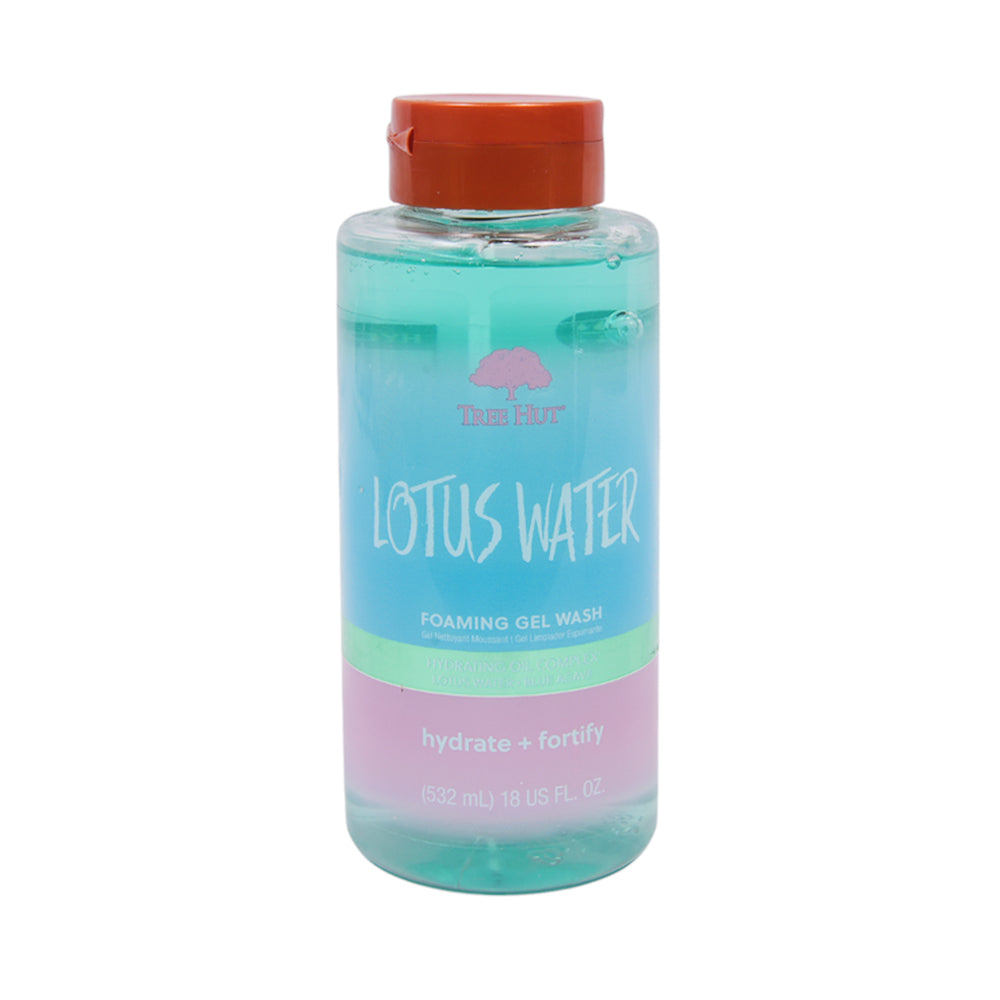 TREE HUT LOTUS WATER FOAMING GEL WASH 532ML | Best Price in Pakistan original skincare product Pakistan مرکزی تصویر