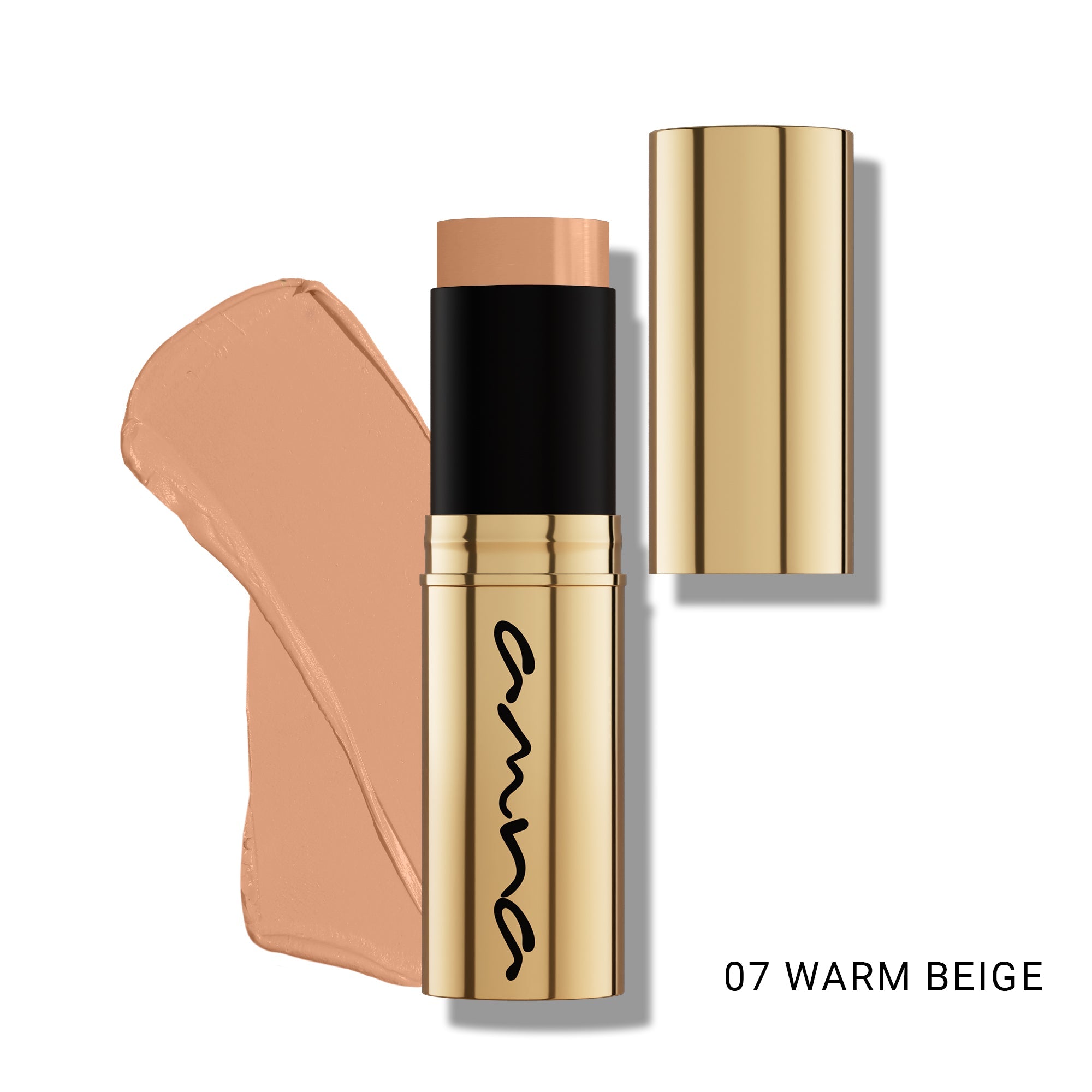 BBA By Suleman | 24K Gold & Roses Stick Foundation 07 Warm Beige | Best Price in Pakistan original skincare product Pakistan