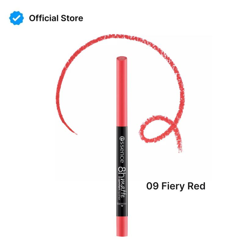 Essence Stay 8H Waterproof Lipliner 09 Fiery Red | Best Price in Pakistan original skincare product Pakistan