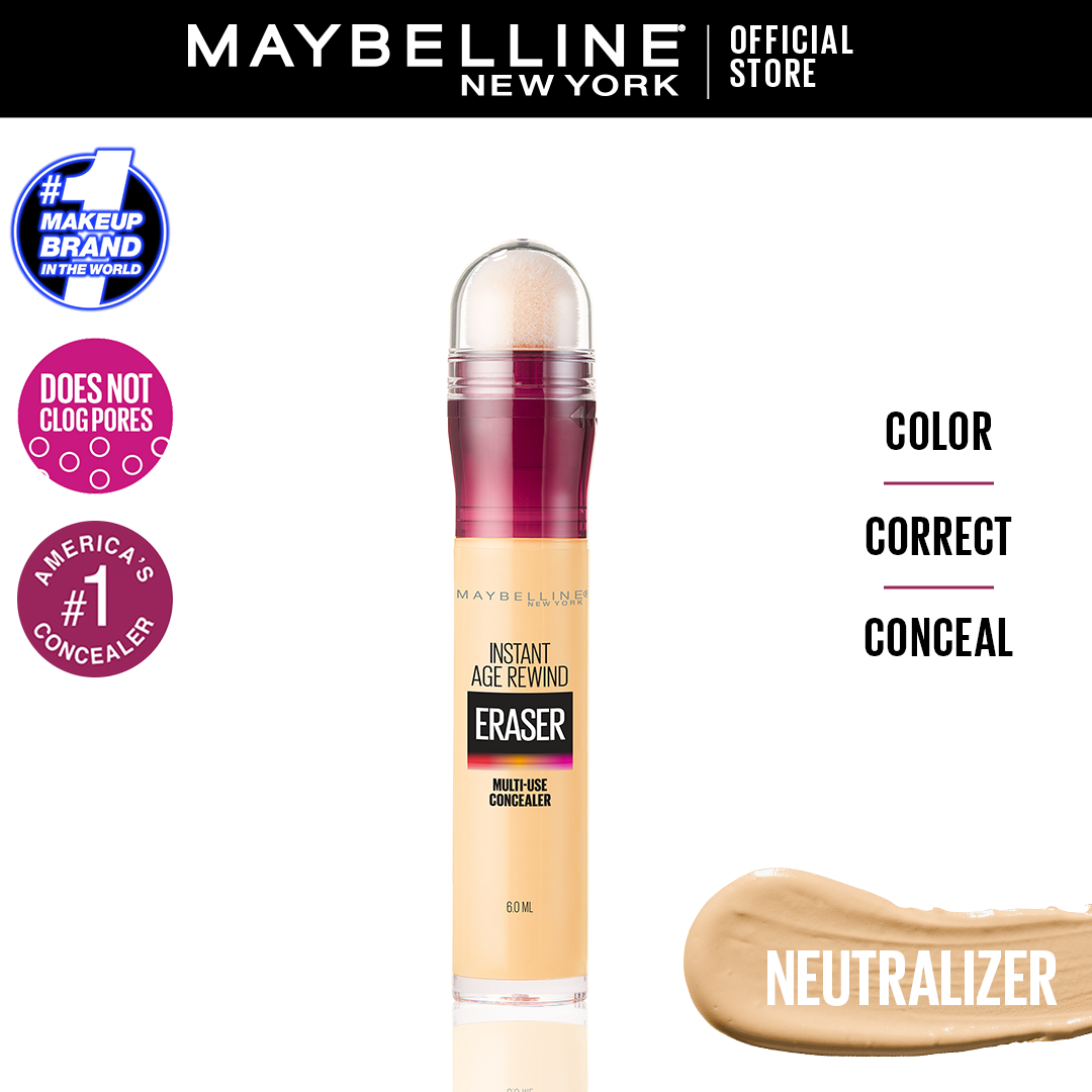 Maybelline New York Instant Age Rewind Eraser Concealer | 150 Neutralizer | Best Price in Pakistan original skincare product Pakistan