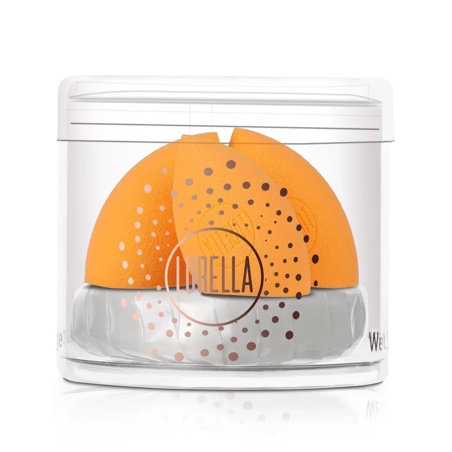 Lurella | Mini Angled Sponge Pack | Orange | Best Price in Pakistan original skincare product Pakistan