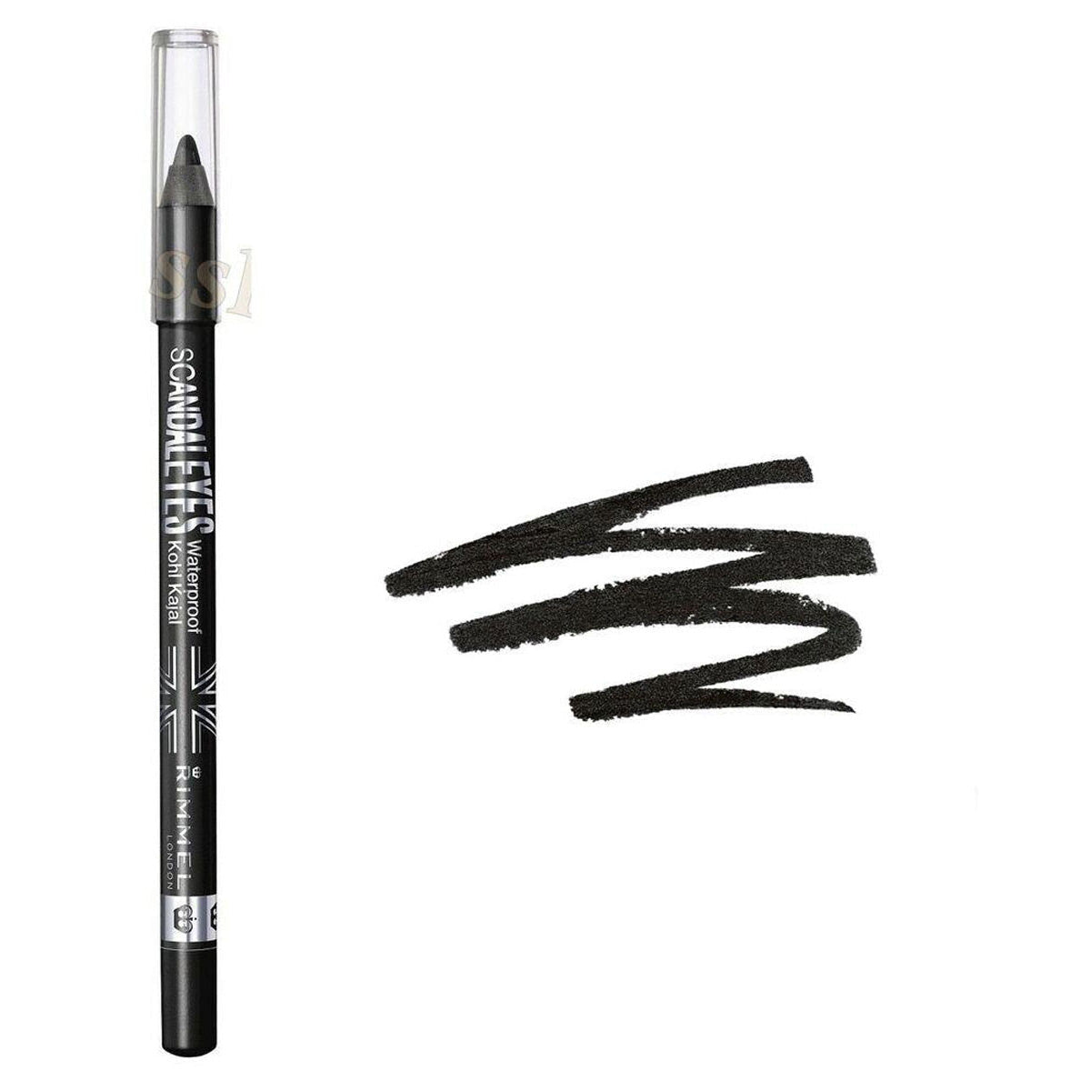 Rimmel London | Scandaleyes Waterproof Kohl Kajal Liner | Black | Best Price in Pakistan original skincare product Pakistan