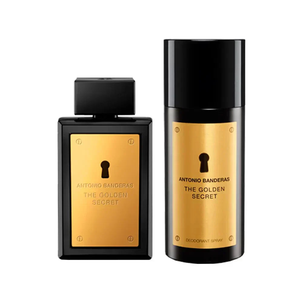 Antonio Banderas The Golden Secret For Men Set Edt 100Ml+Deo Spray 150Ml | Best Price in Pakistan original skincare product Pakistan