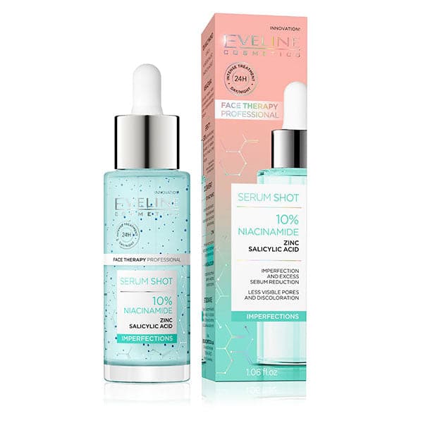 Eveline Serum Shot 10% Niacinamide Zinc | 30ml | Best Price in Pakistan original skincare product Pakistan Main image